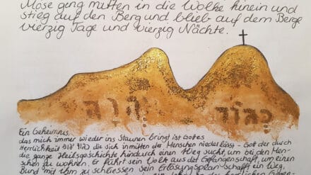 Die Gestaltung des Bibelkapitels ist jedem Schreiber selbst überlassen