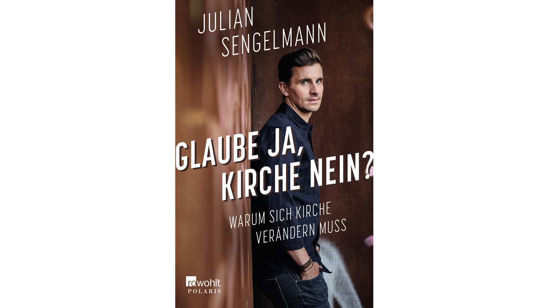 Das neue Buch von Julian Sengelmann, „Glaube ja, Kirche nein? Warum sich Kirche verändern muss“, erscheint am 19. Mai bei rororo, 288 Seiten, 16 Euro, ISBN 9783499000553