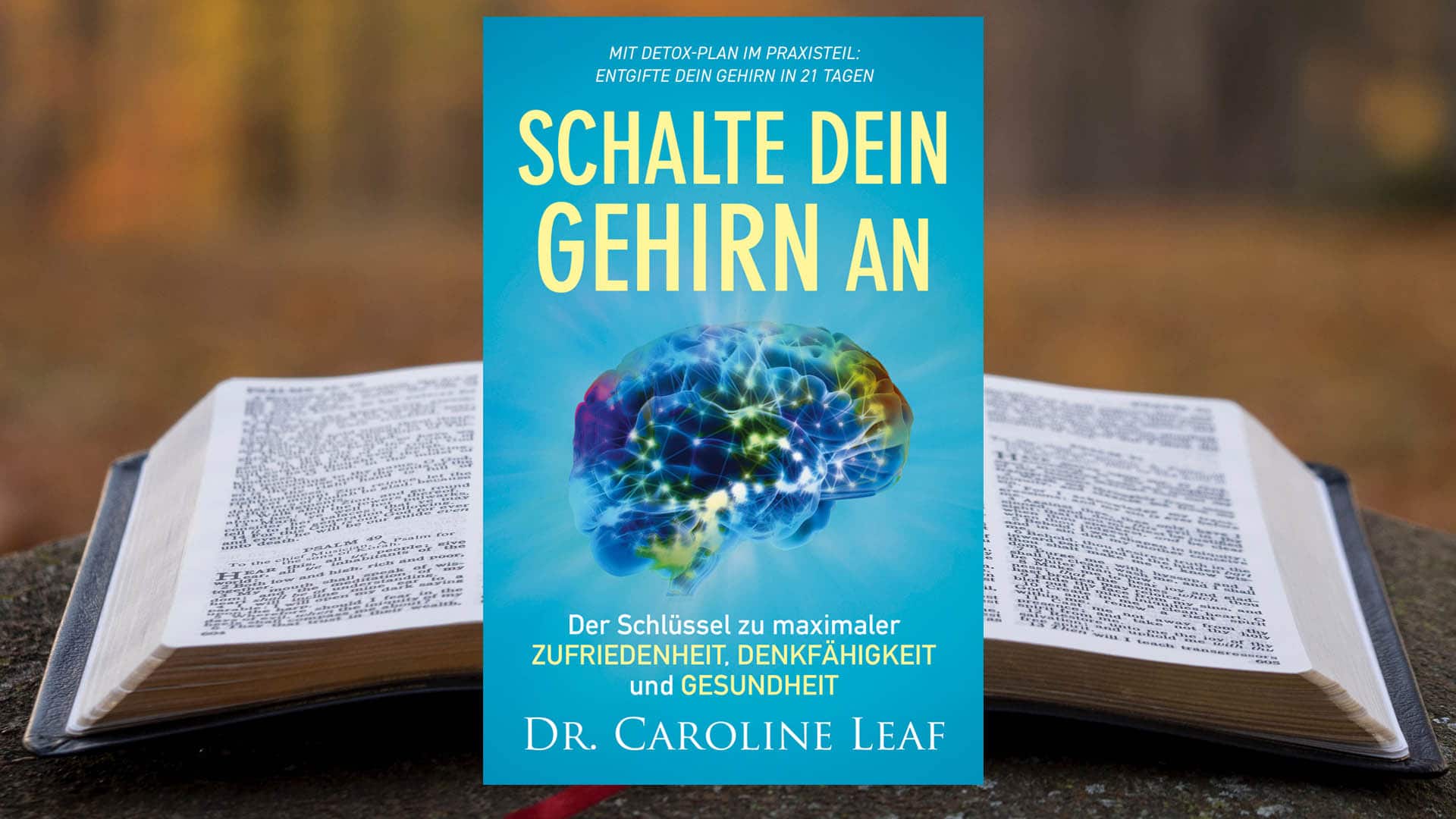 Das Buch „Schalte dein Gehirn an“ ist ein ungewöhnlicher Blick auf die Verbindung von Neurowissenschaft und Bibel
