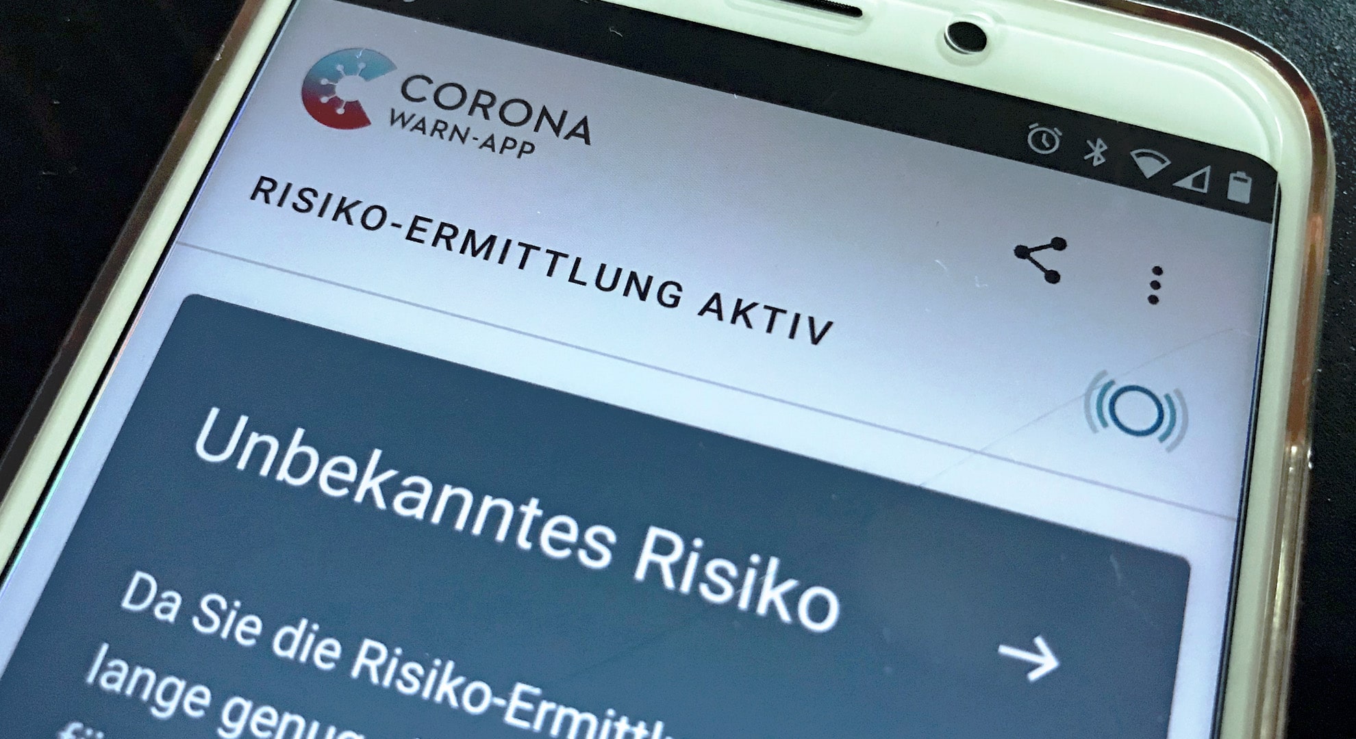 Die deutsche Corona-Warn-App ist seit dem 16. Juni verfügbar