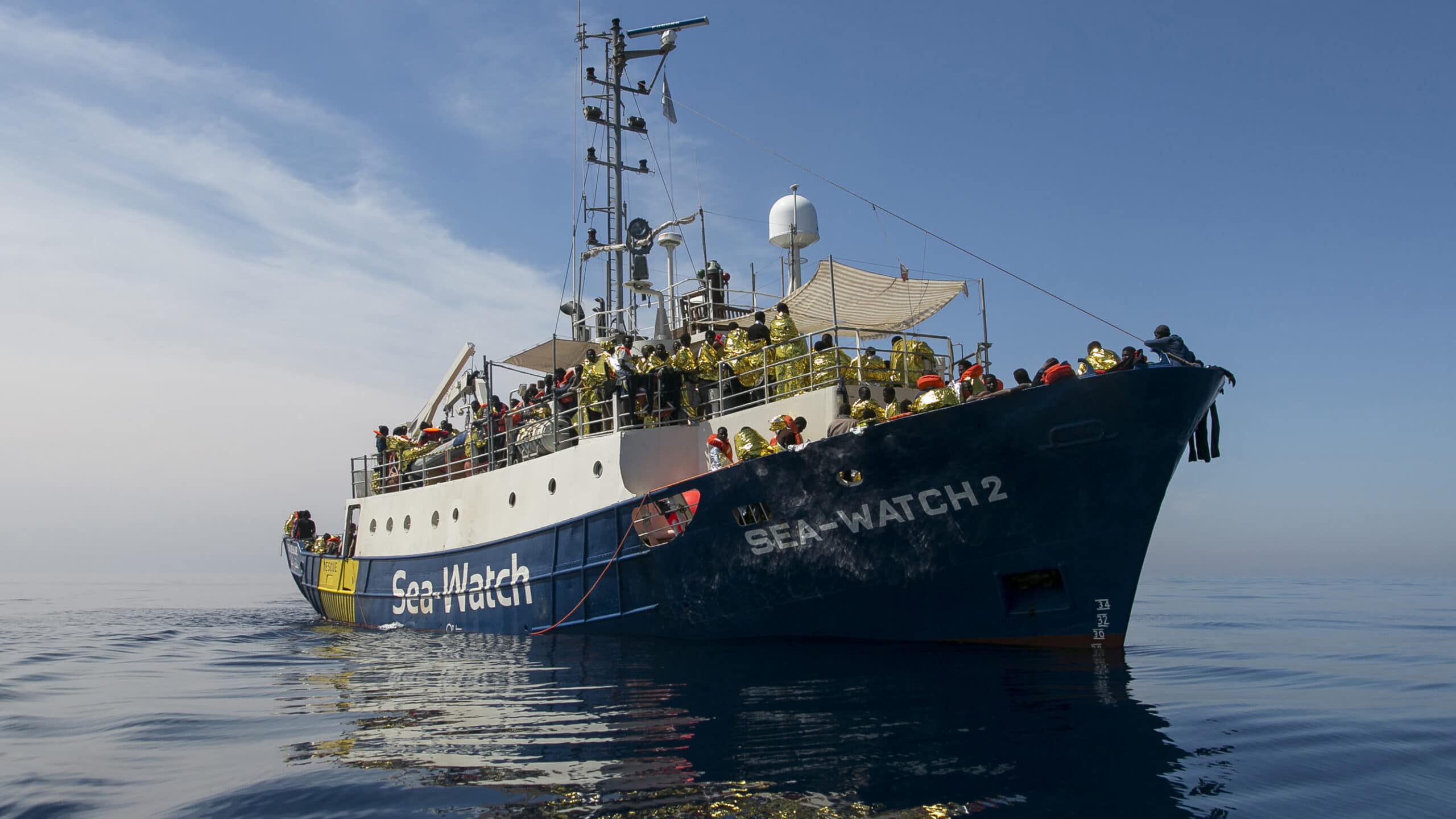 Das Schwesternschiff diese Bootes ist am Samstag in den Einsatz gestartet – die Sea-Watch 4