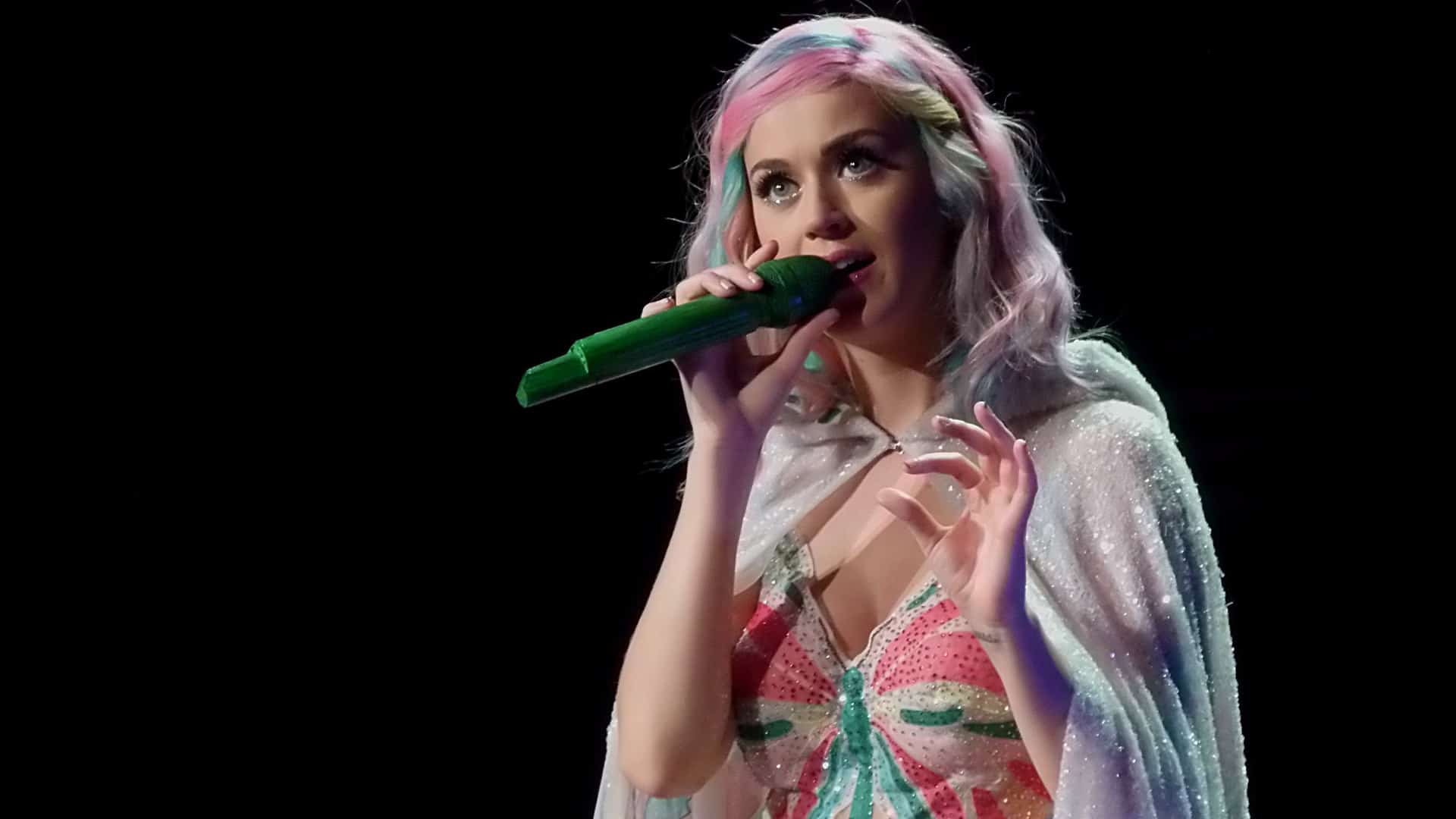 Sängerin Katy Perry stammt aus einem streng religiösen Elternhaus (Archivbild)