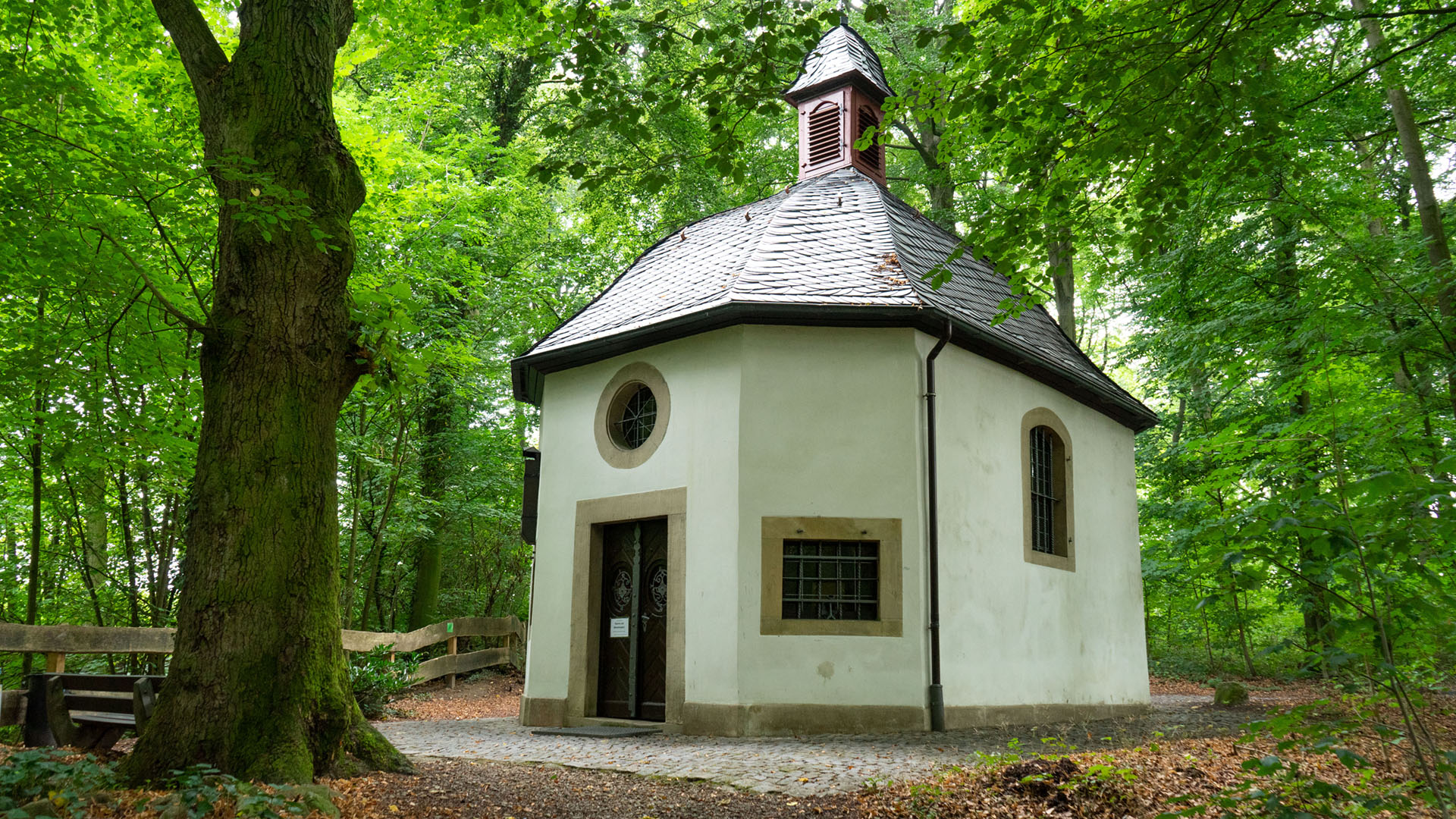 Die Waldkapelle von Darup liegt zwischen Coesfeld und Münster