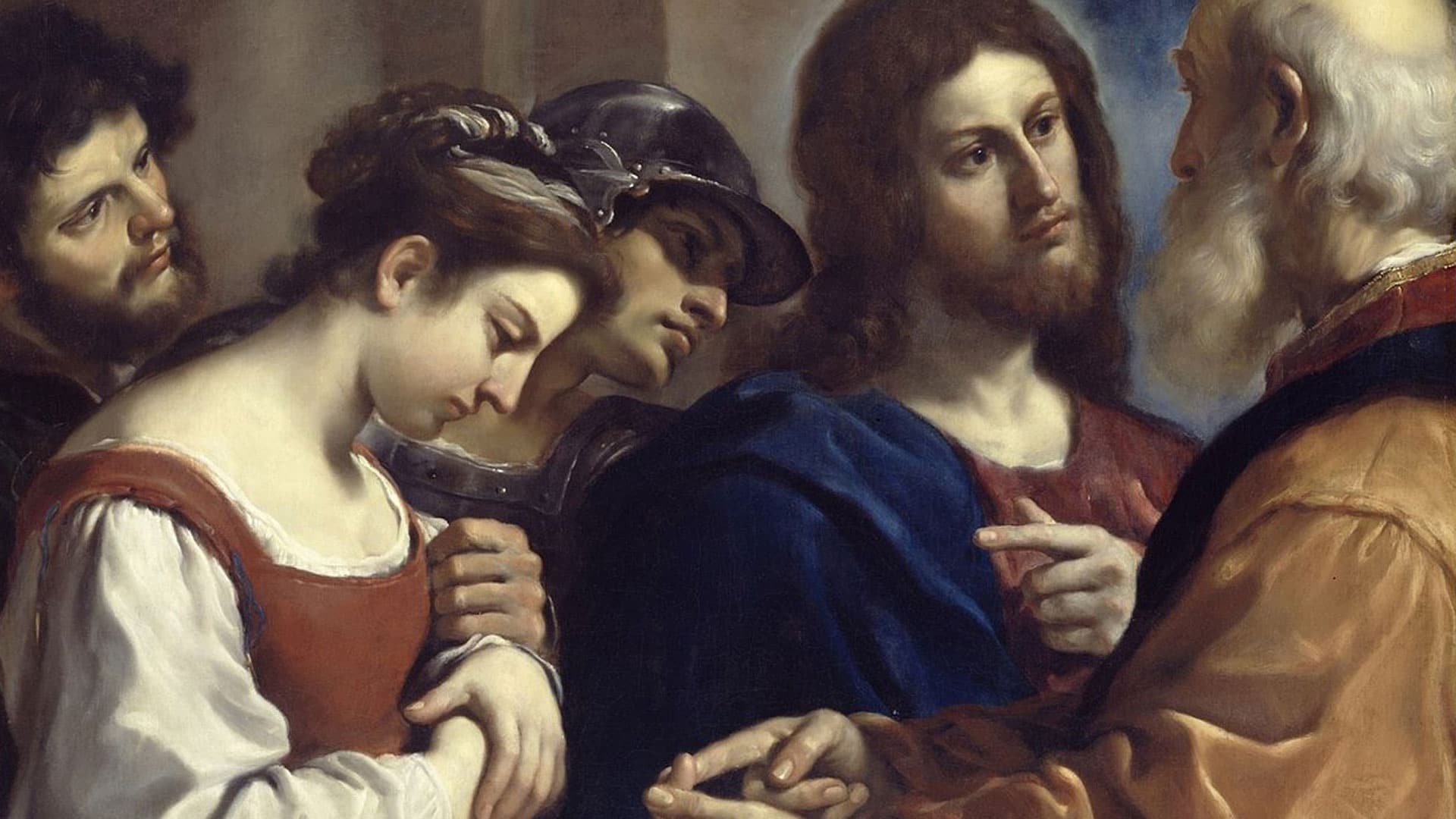 „Christus und die Ehebrecherin“ von Guercino aus dem Jahr 1621 dürfte so nicht in chinesischen Schulbüchern zu finden sein