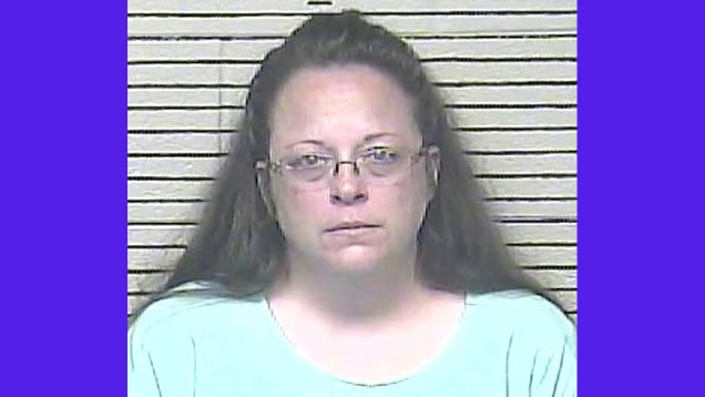 Kim Davis weigerte sich 2015 als Standesbeamtin, homosexuellen Paaren einen Trauschein auszufüllen – aus religiöser Überzeugung, wie sie sagt.