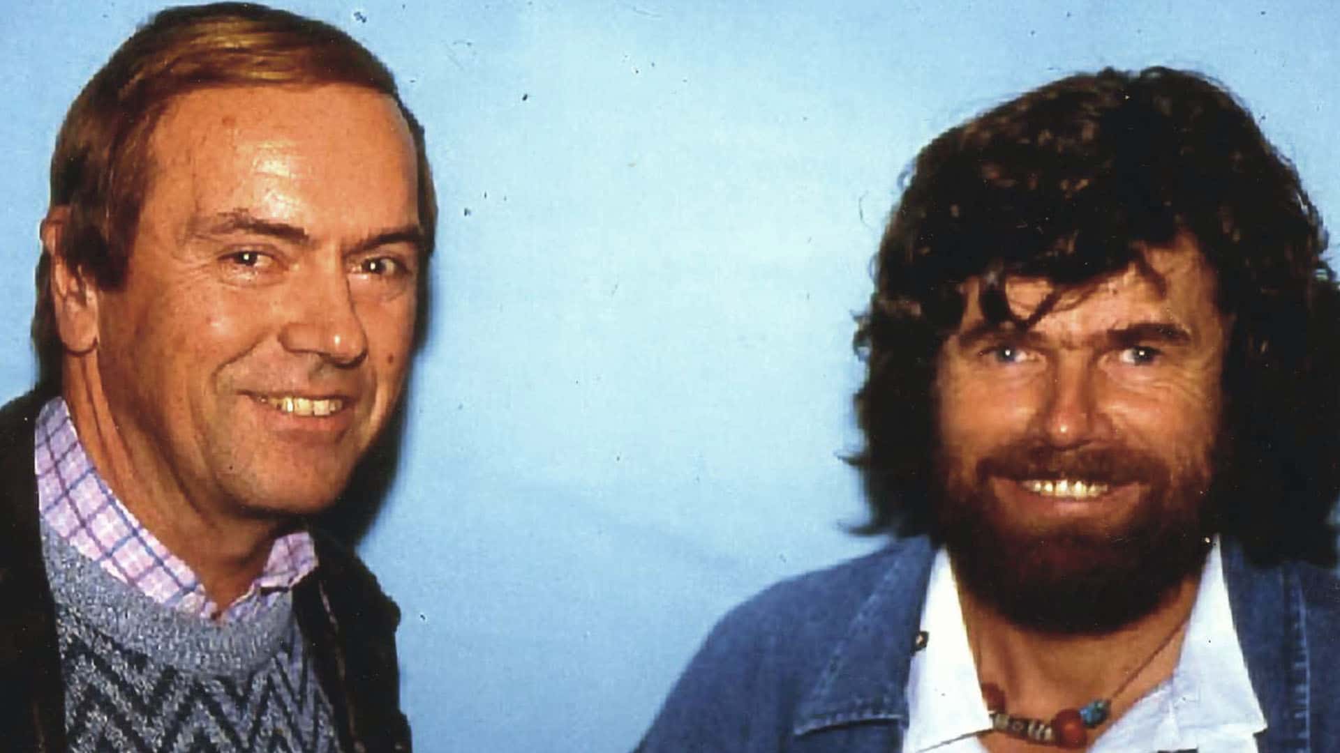 Günther Klempnauer im Interview mit dem Bergsteiger Reinhold Messner