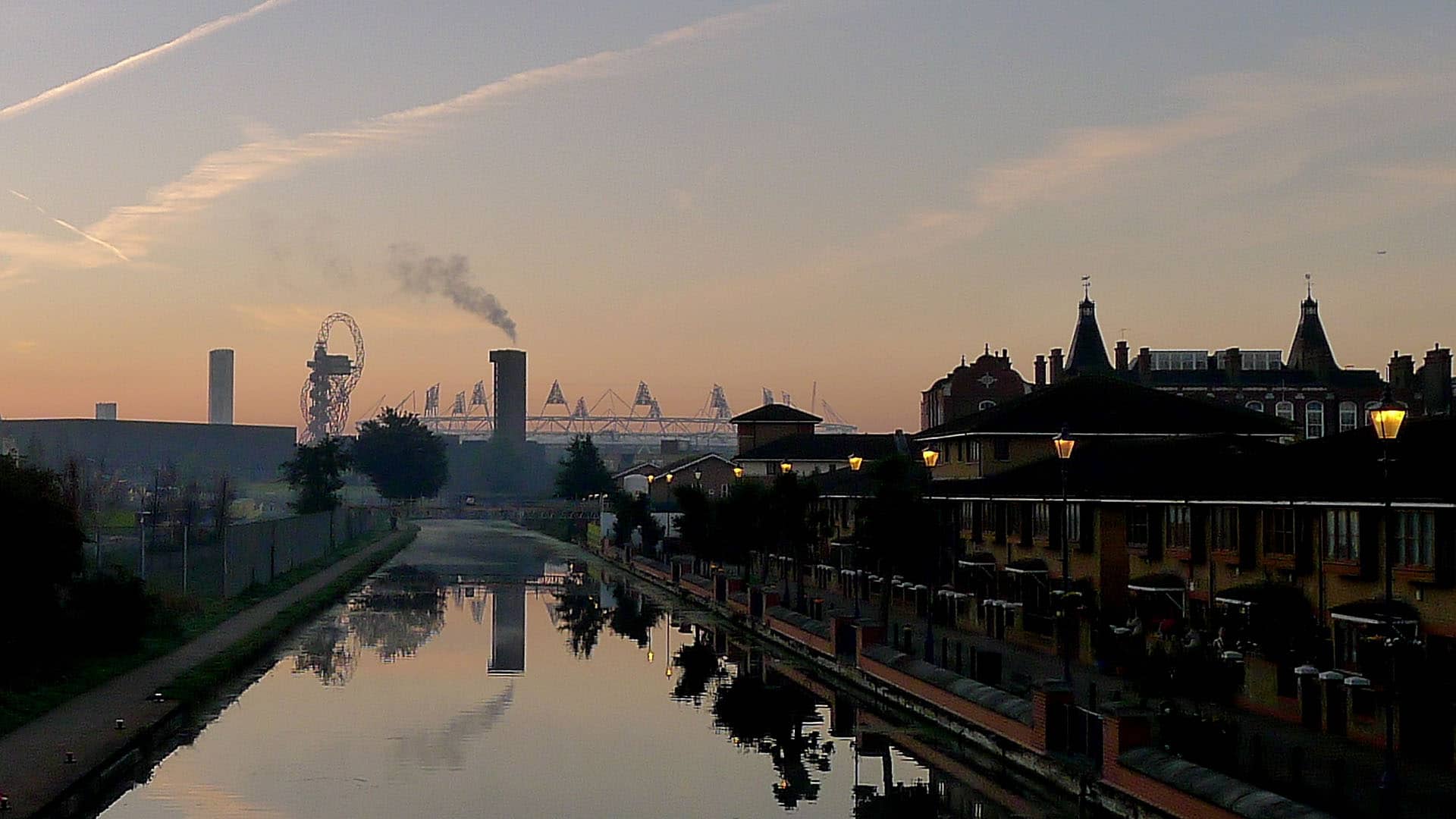 Auf diesem Fluss, dem Lee Navigation, ist die „Genesis“ momentan unterwegs