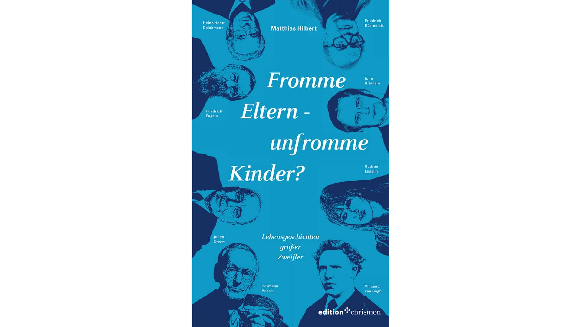 Der Verfasser ist Autor des Buchs „Fromme Eltern – unfromme Kinder? Lebensgeschichten großer Zweifler“. Es enthält die Glaubens- und Lebensschicksale von Heinz-Horst Deichmann, Friedrich Dürrenmatt, Friedrich Engels, Gudrun Ensslin, Vincent van Gogh, Julien Green, John Grisham und Hermann Hesse. edition chrismon, 232 Seiten, ISBN 9783960380450