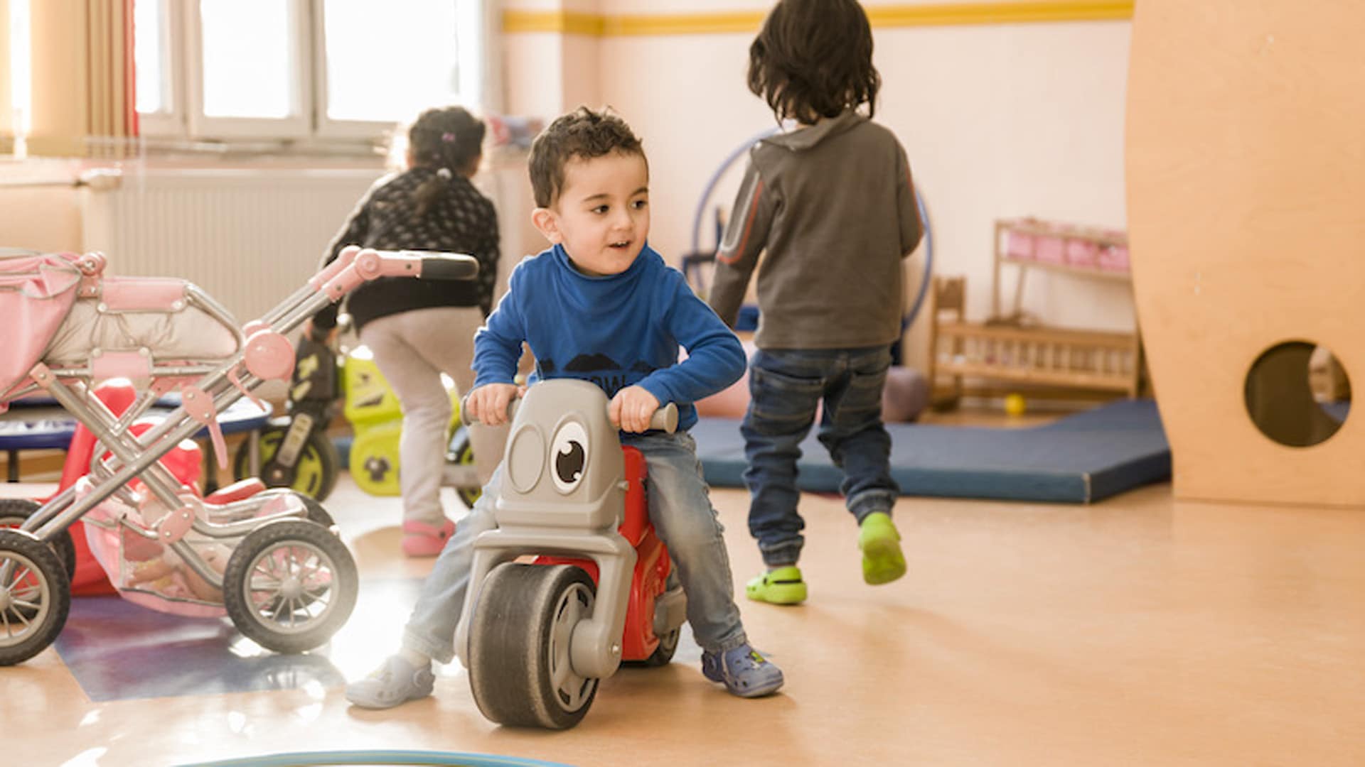 Für die Kinder ist die Arche in den verschiedenen Städten eine enorm wichtige Anlaufstätte