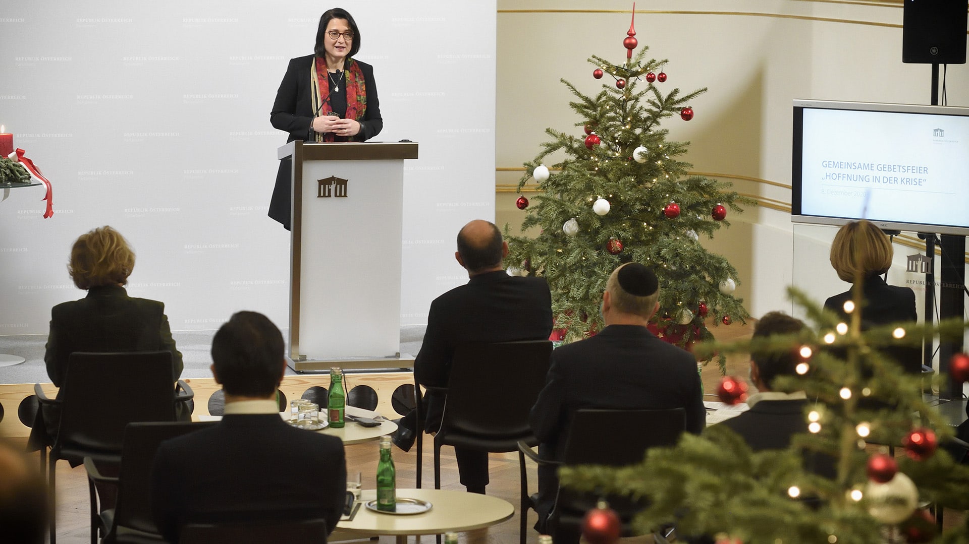 Die ÖVP-Abgeordnete Gudrun Kugler organisierte die Gebetsfeier