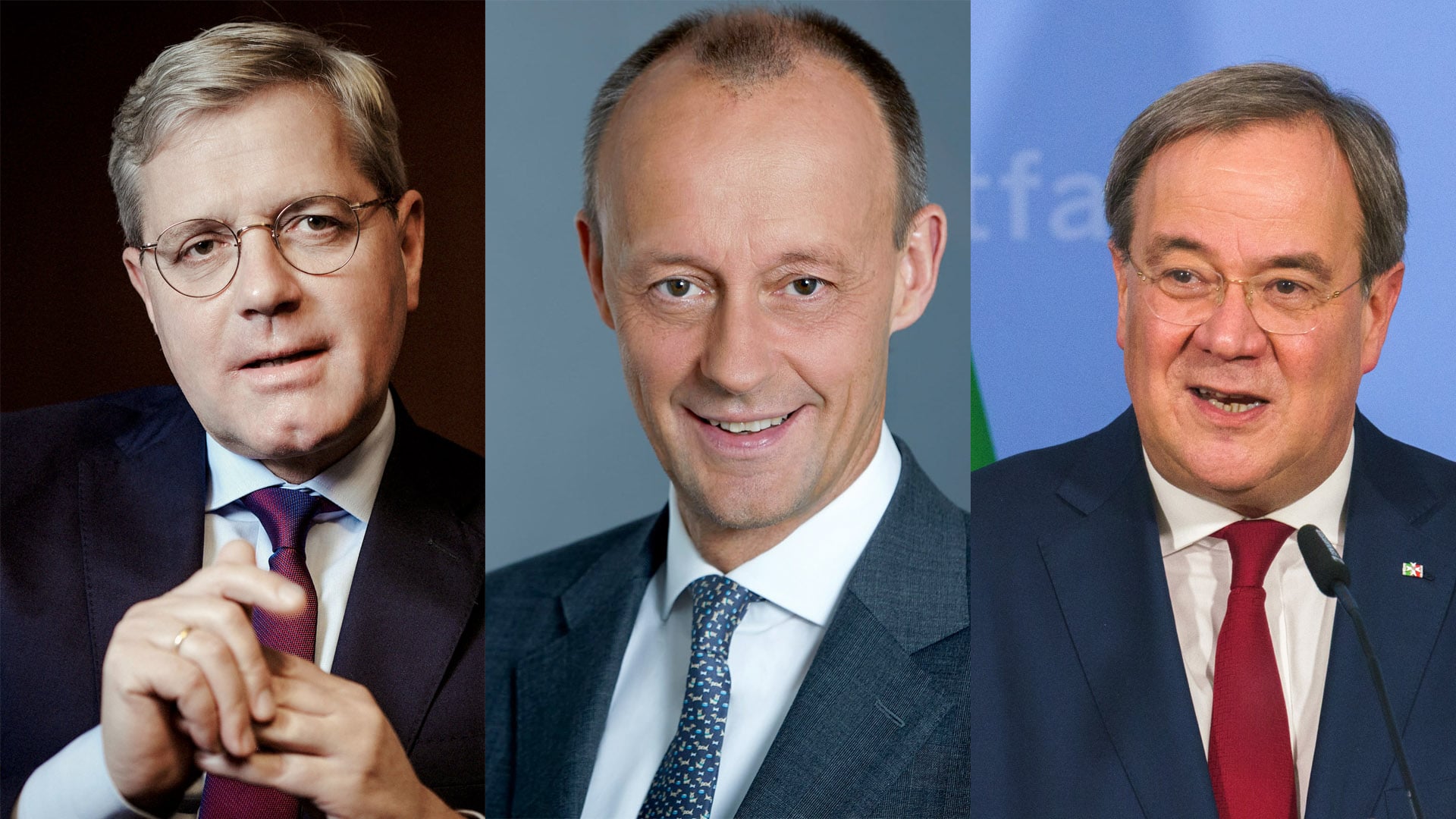 Norbert Röttgen, Friedrich Merz und Armin Laschet bewerben sich um den Vorsitz der CDU. Nach der digitalen Abstimmung am Samstag soll eine Briefwahl das Ergebnis rechtsverbindlich bestätigen. Das soll am 22. Januar feststehen.