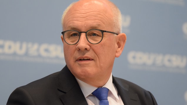 Der ehemalige Vorsitzende der CDU/CSU-Bundestagsfraktion Volker Kauder: „Vom C steck noch sehr viel in der CDU.“