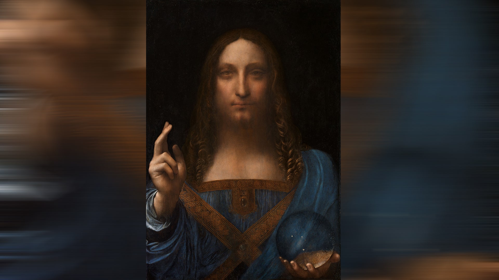 „Salvator mundi“ (dt. „Heiland der Welt“) - das Original aus dem 16. Jahrhundert wird Leonardo da Vince zugeschrieben. Das Ölgemälde ist das derzeit teuerste Gemälde der Welt.