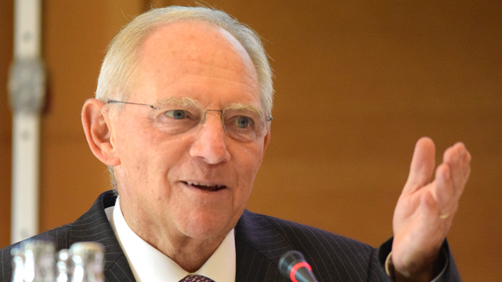 Der CDU-Politiker Wolfgang Schäuble wird Schirrmherr des Christivals 2022