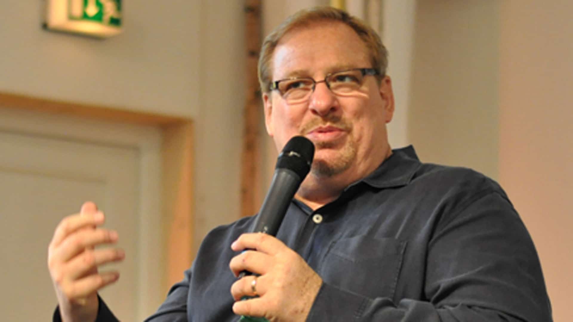Rick Warren (Archivbild) ist Pastor der Megachurch Saddleback Church in Lake Forest, Kalifornien
