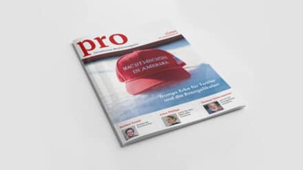 In der neuen Ausgabe des Christlichen Medienmagazins pro geht es um den Machtwechsel in den USA