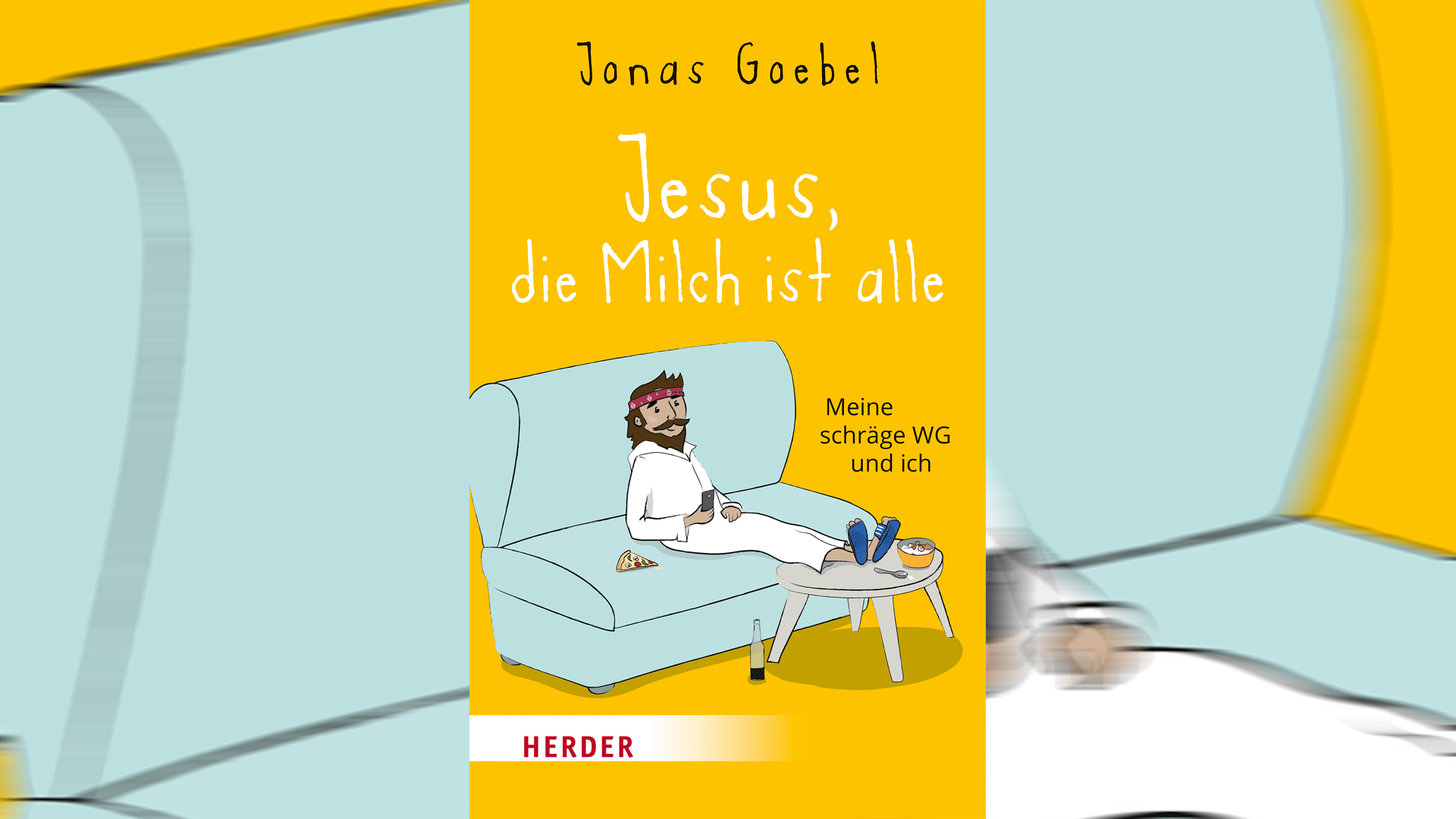 Im Buch „Jesus, die Milch ist alle“ wirbelt Jesus und Martin Luther die Welt von Pastor Jonas durcheinander