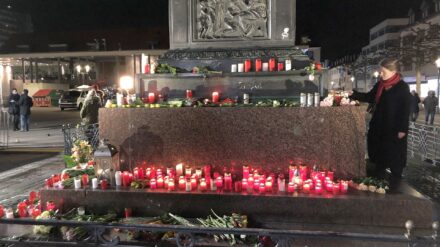 Gedenken in Hanau am 20. Februar 2020