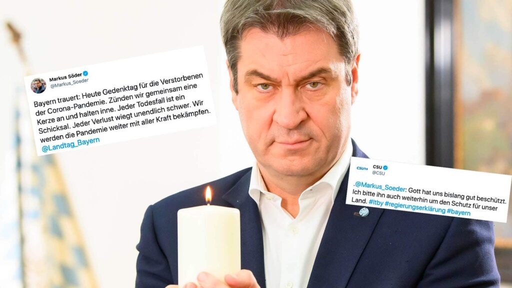 Söder und die religiösen Tweets