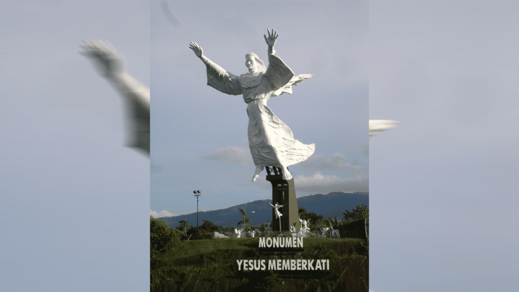 Der segnende Christus von Manado