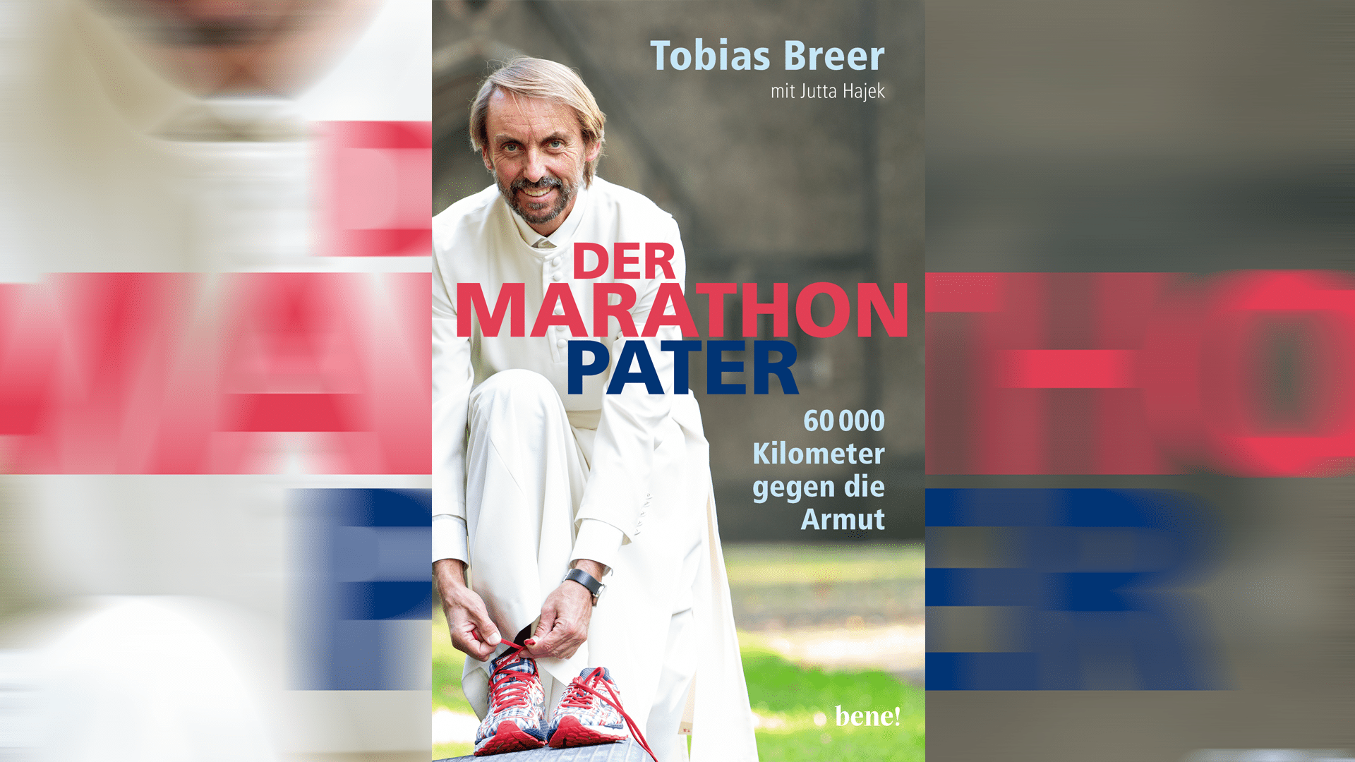 Buchcover „Der Marathon Pater“