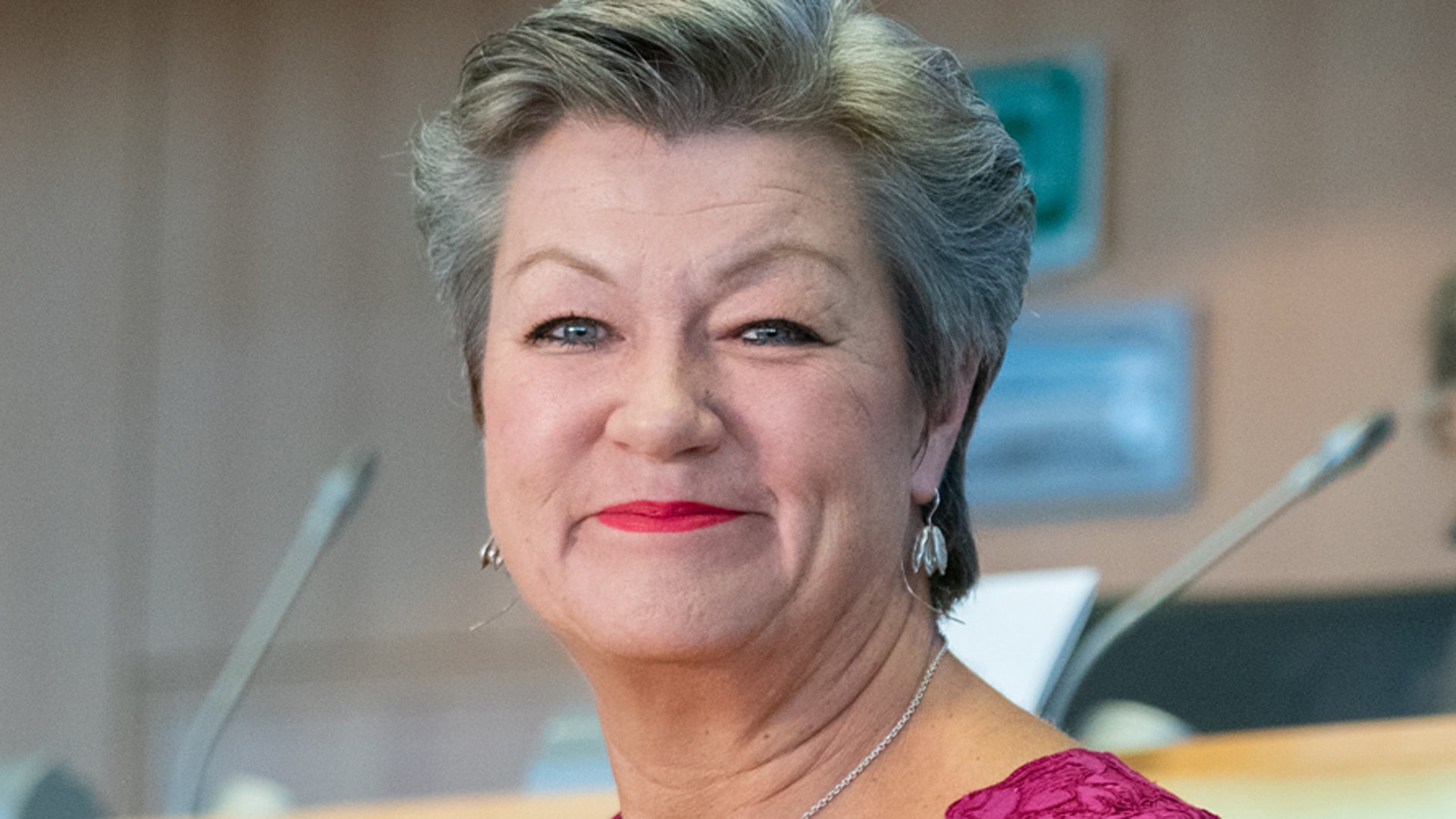 Ylva Johansson ist EU-Kommissarin für Inneres