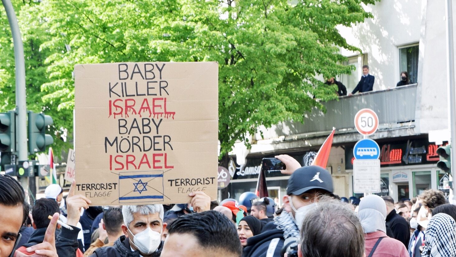 pro-palästinensische Demo, Israel, Antisemitismus