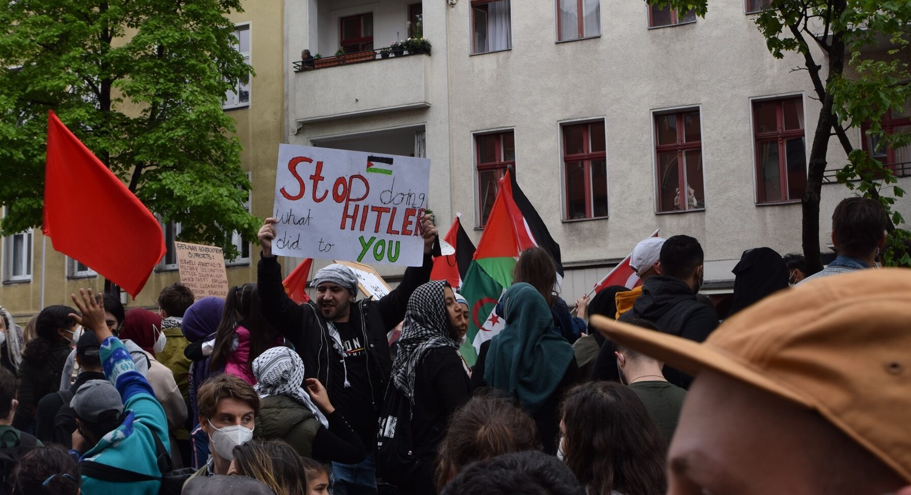 pro-palästinensische Demo, Israel, Antisemitismus