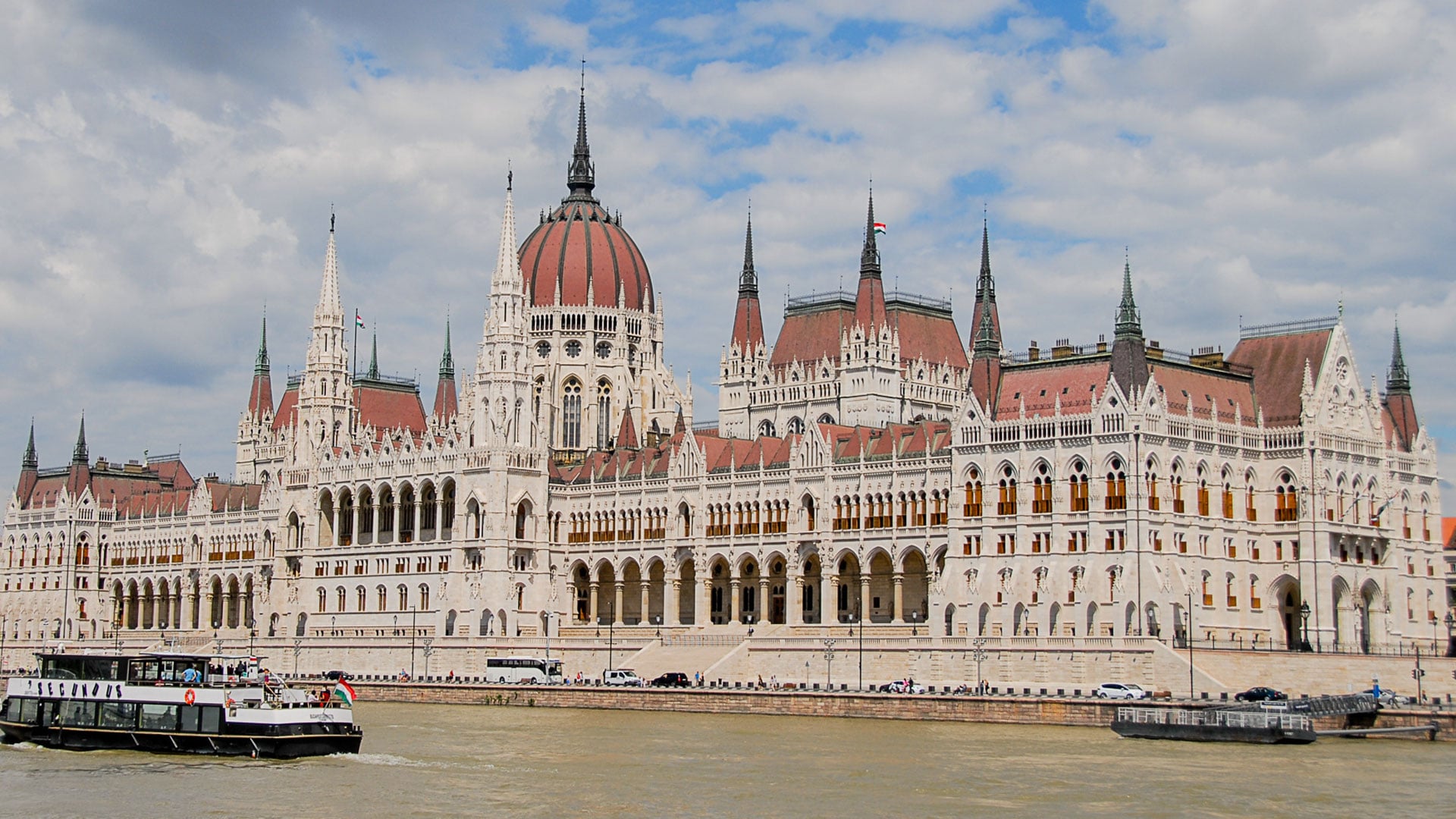 Das Parlamentsgebäue in Budapest
