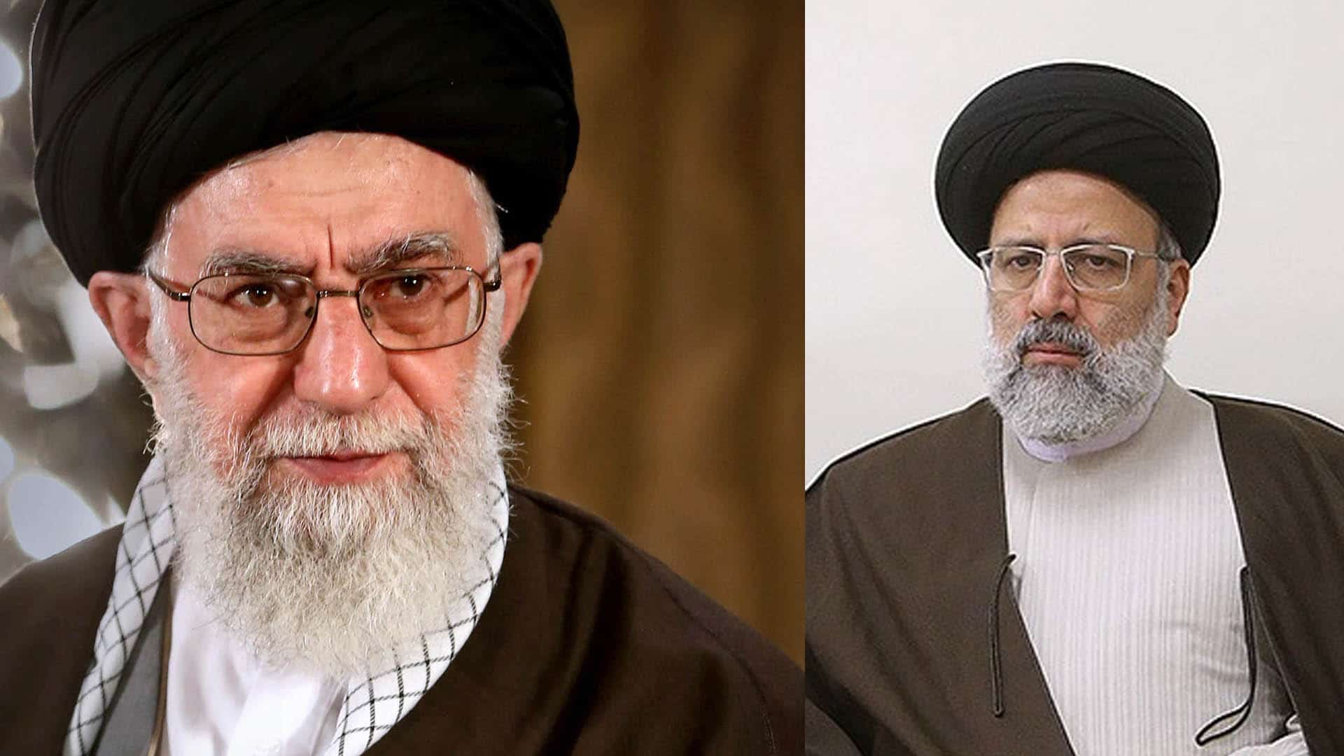 Chamenei, Raisi, Iran