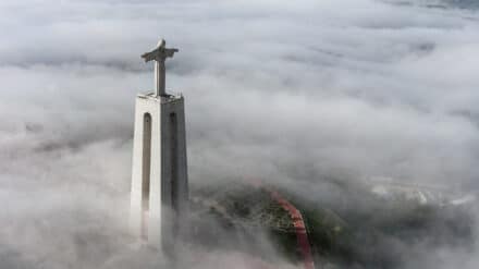 Statue, Christus, Lissabon