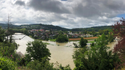 Hochwasser-Bild