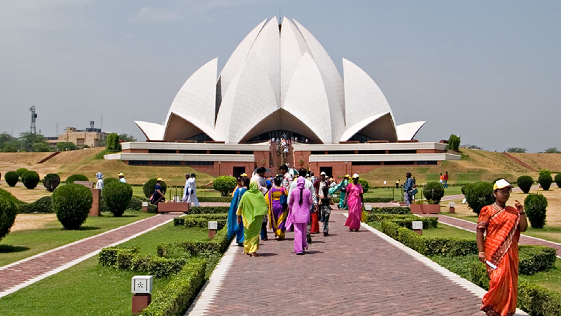 Ein Bahai-Tempel