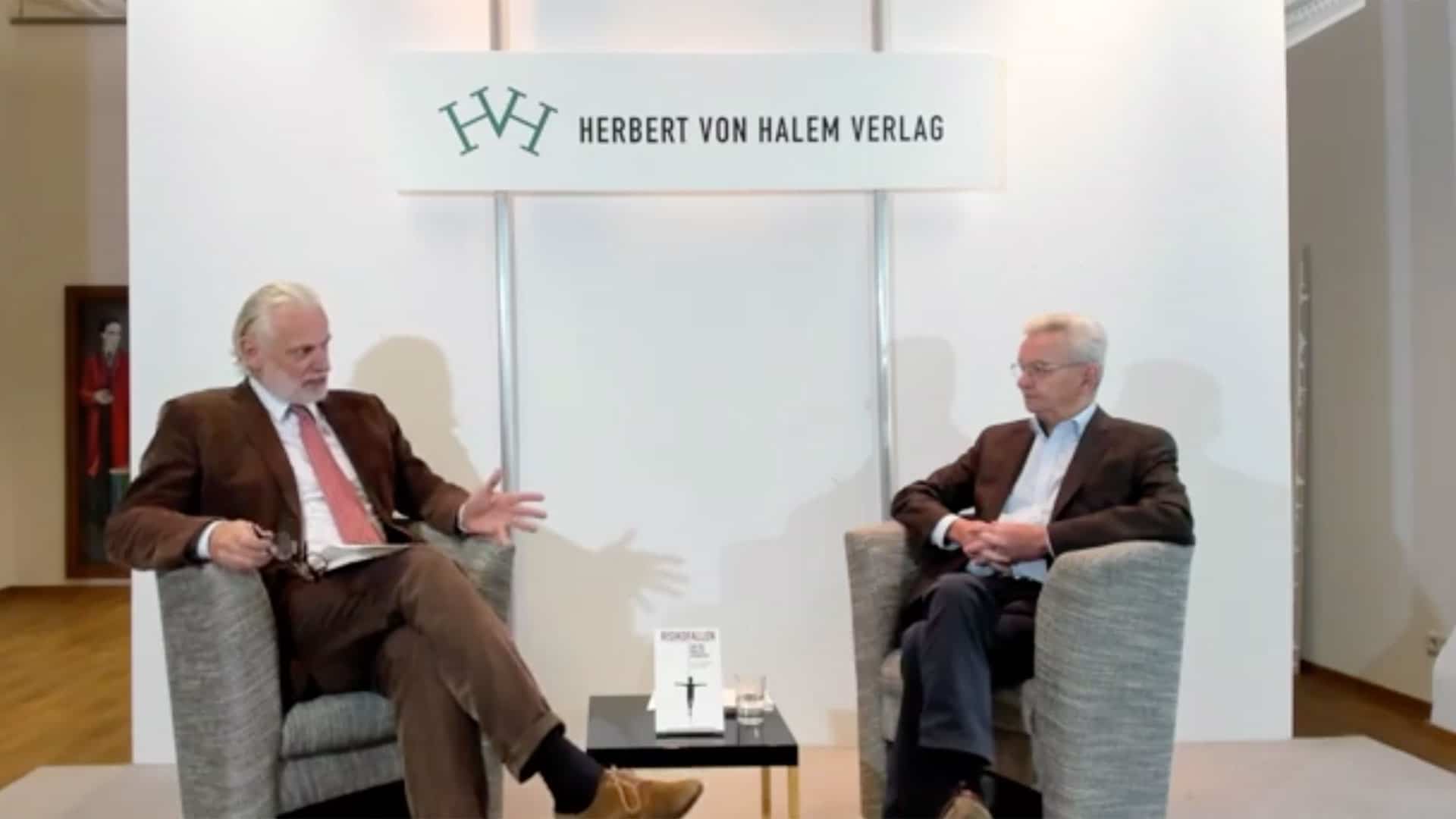 Herbert von Halem im Gespräch mit Hans-Matthias Kepplinger