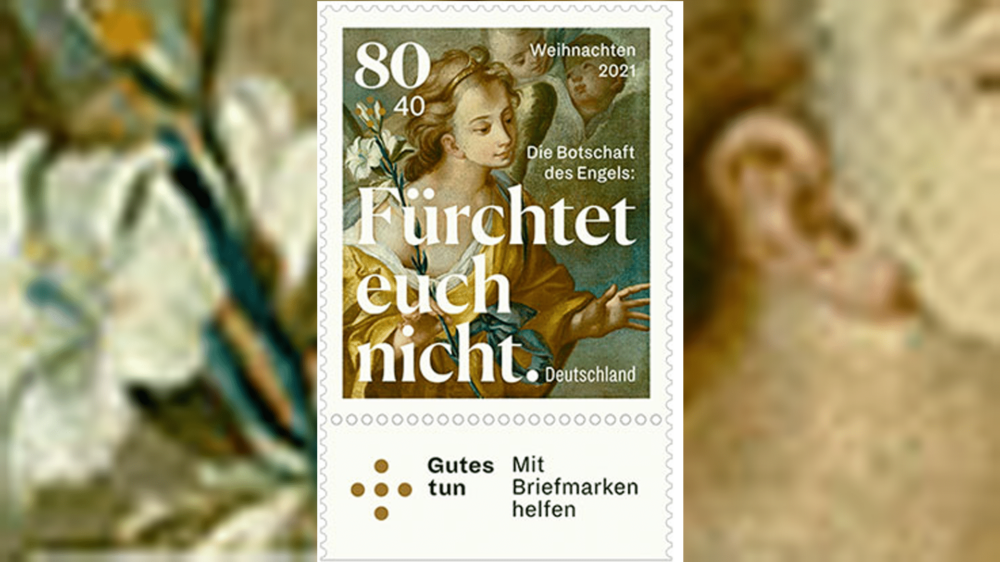 Sonderbriefmarke für Weihnachten