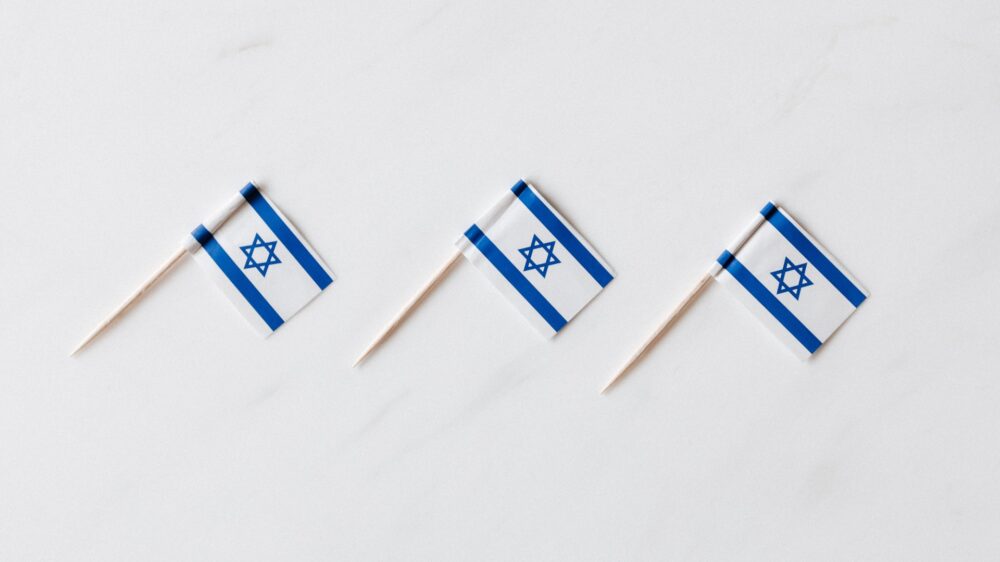 Israel Israelfahne Davidstern Antisemitismus