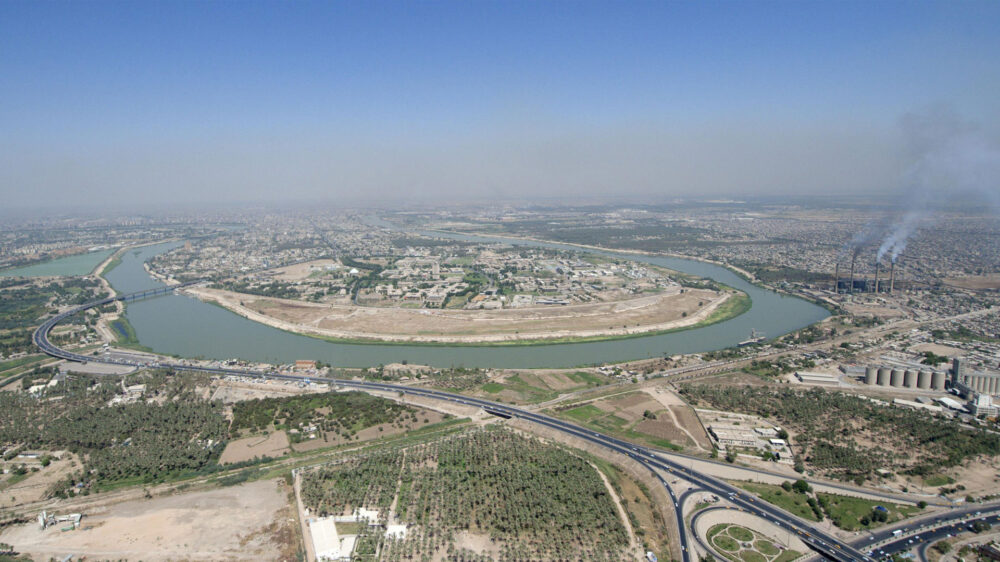 Die irakische Hauptstadt Bagdad