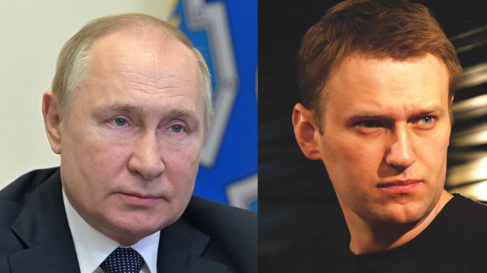 Präsident Wladimir Putin/Regime-Kritiker Alexej Nawalny