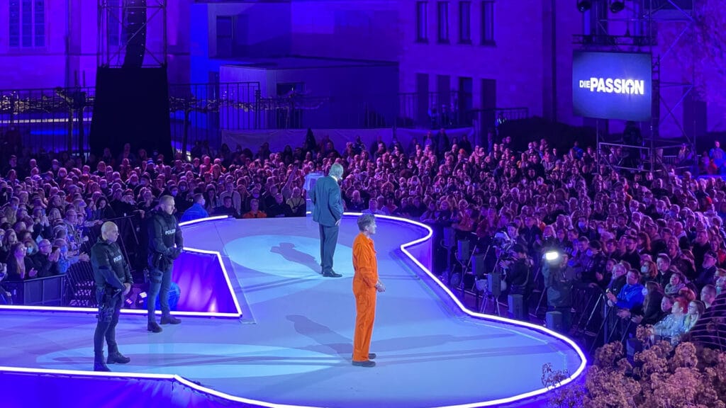 Das RTL-Schauspiel „Die Passion“ in der Essener Innenstadt sorgte bei RTL für 3 Millionen Zuschauer