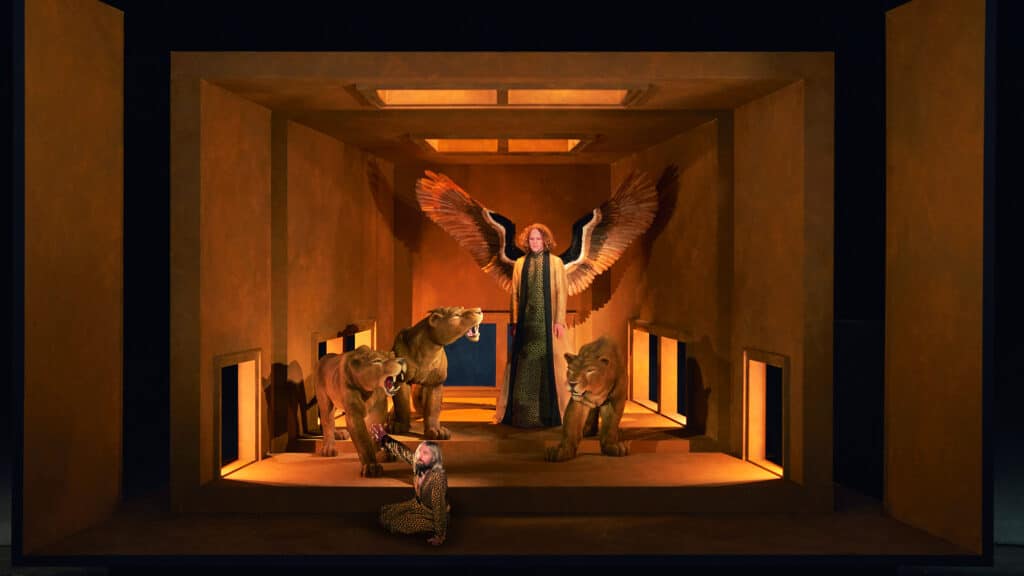 Daniel in der Löwengrube, Passionsspiele Oberammergau, Lebendes Bild