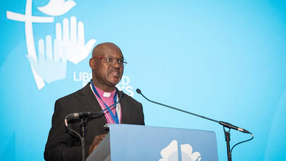 Präsident des Lutherischen Weltbundes (LWB), Erzbischof Panti Filibus Musa