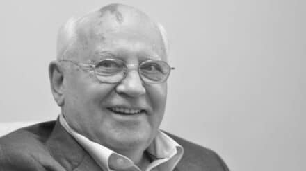 Der russische Politiker Michail Gorbatschow