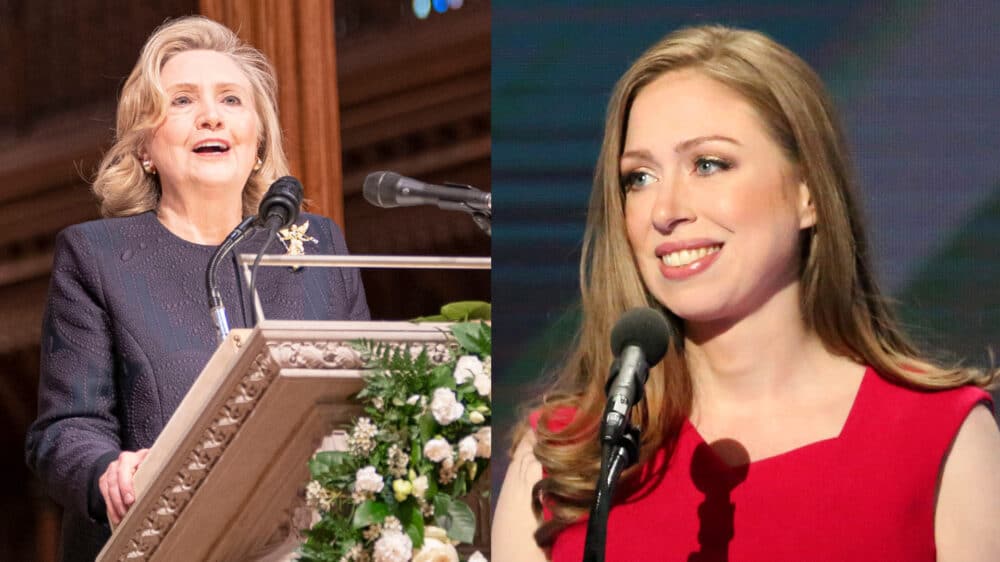 Hillary und Chelsea Clinton