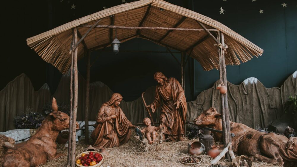 Weihnachten, Krippe, Jesus