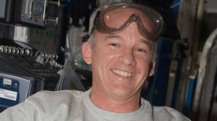 Der amerikanische Astronaut Jeffrey Williams