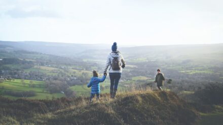 Familie, Hoffnung, Hope Valley, Aussicht, Horizont