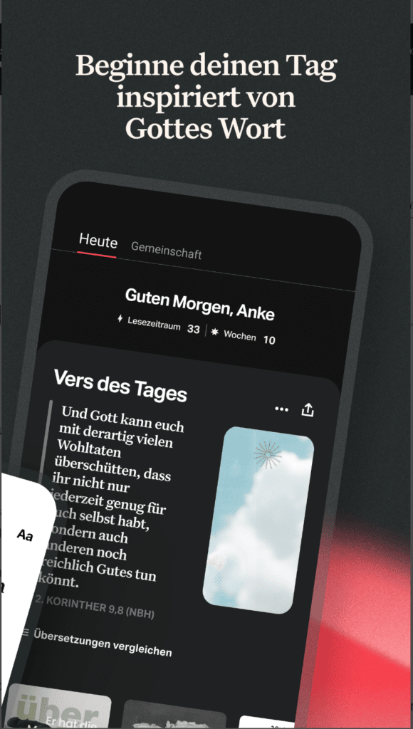 YouVersion Bible App, Bibel lesen, christliche App