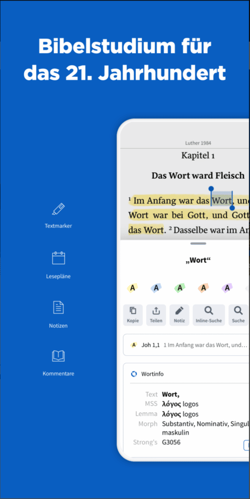 Logos Bibel-App, christliche App