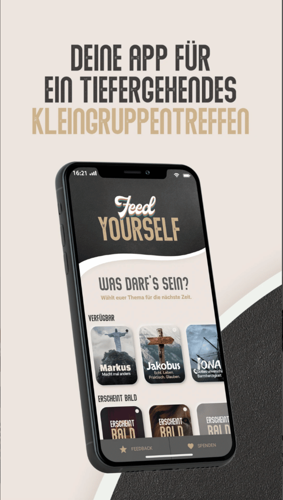 FeedYourself, Christliche App