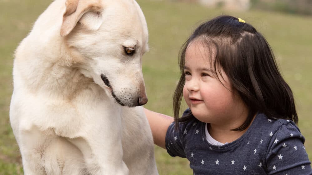 Lili, Kind mit Down-Syndrom